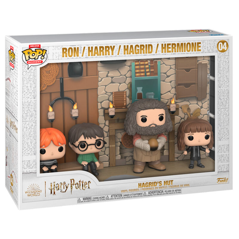 Imagen 1 de Figura Pop Moments Deluxe Harry Potter Hagrids Hut