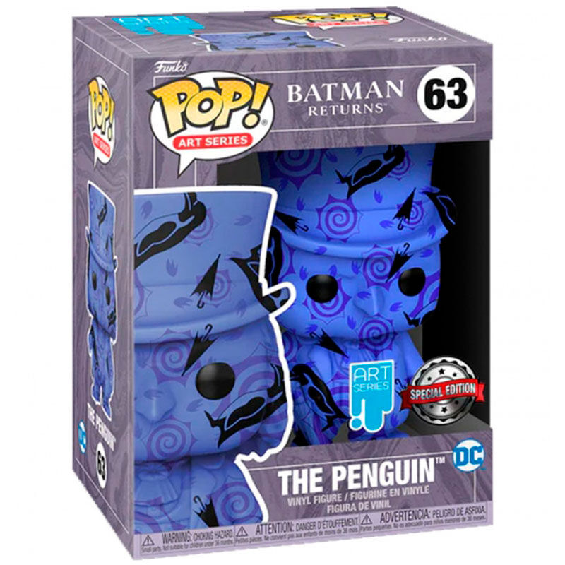 Imagen 1 de Figura Pop Dc Comics Batman Return The Penguin Artist + Case Exclusive