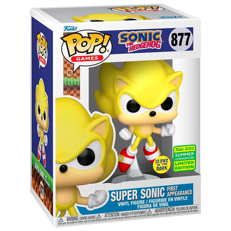 Imagen 1 de Figura Pop Sonic The Hedgehog Super Sonic Exclusive