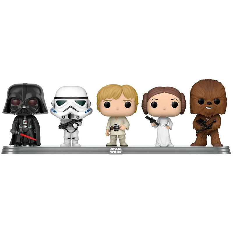 Imagen 2 de Blister 5 Figuras Pop Star Wars Classics Exclusive