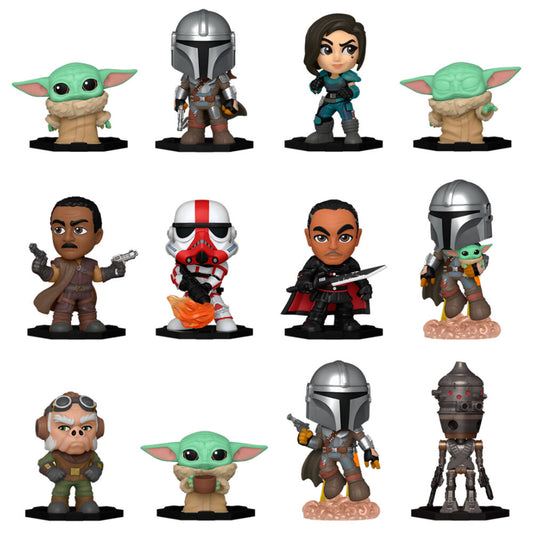 Imagen 1 de Expositor 12 Figuras Mystery Minis Star Wars The Mandalorian Surtido