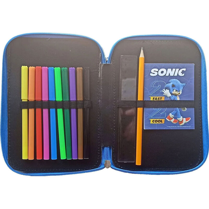 Imagen 3 - Plumier Sonic 2 Doble