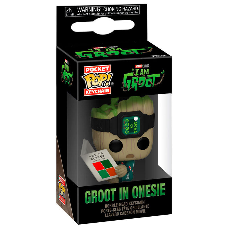 Imagen 1 de Llavero Pocket Pop Marvel I Am Groot - Groot With Onesie