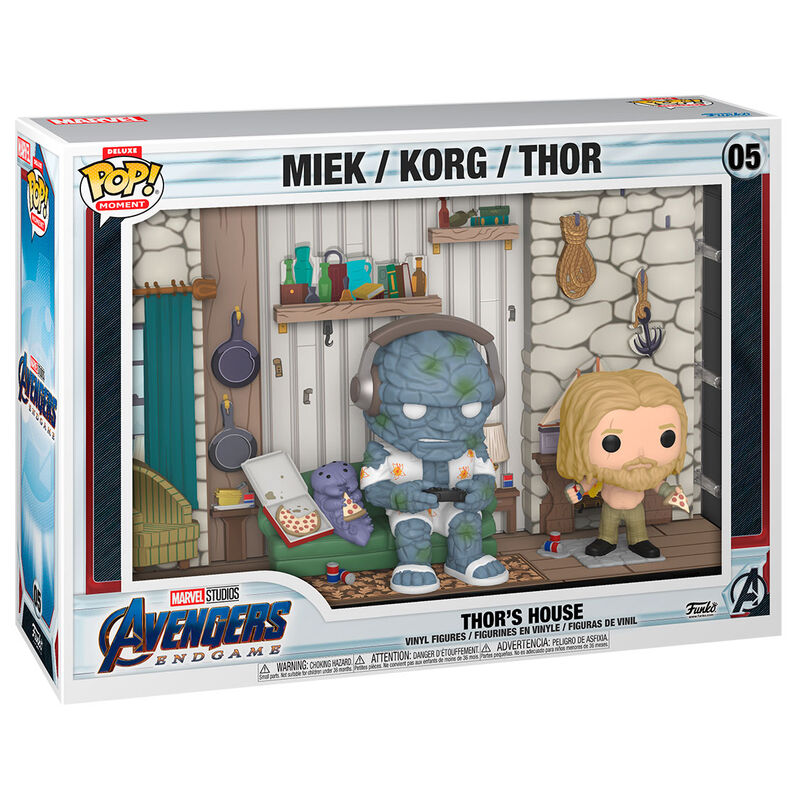 Imagen 1 de Figura Pop Moments Deluxe Marvel Los Vengadores Avengers Thor House