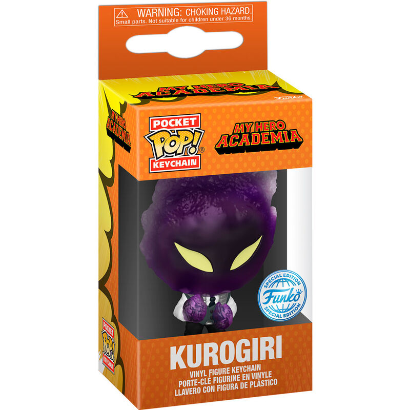 Imagen de Llavero Pocket Pop My Hero Academia Kurogiri Exclusive parte de nuestra colección en Espadas y más, sitio oficial.