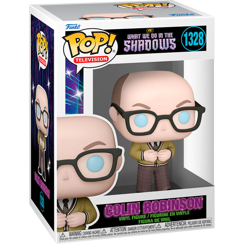 Imagen de Figura Pop What We Do In The Shadows Colin Robinson parte de nuestra colección en Espadas y más, sitio oficial.