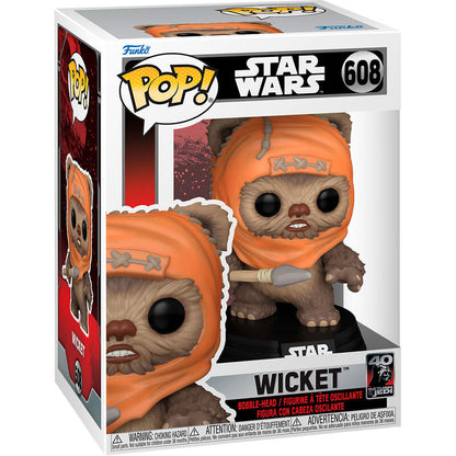 Imagen 1 de Figura Pop Star Wars 40Th Wicket