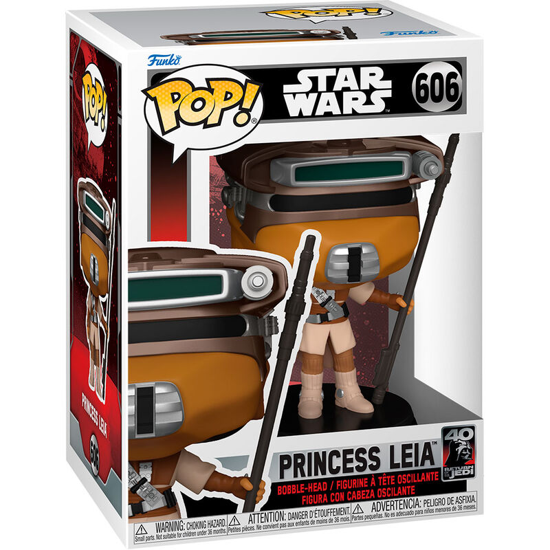 Imagen 1 - Figura Pop Star Wars 40Th Princess Leia