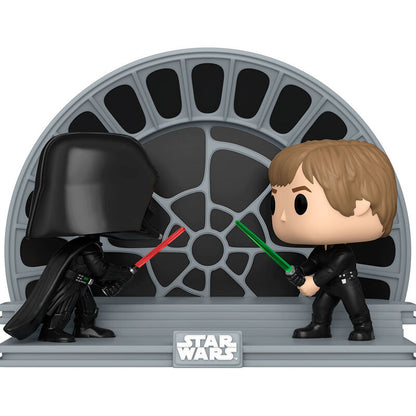 Imagen de Figura Pop Star Wars 40Th Darth Vader Vs Luke Skywalker parte de nuestra colección en Espadas y más, sitio oficial.