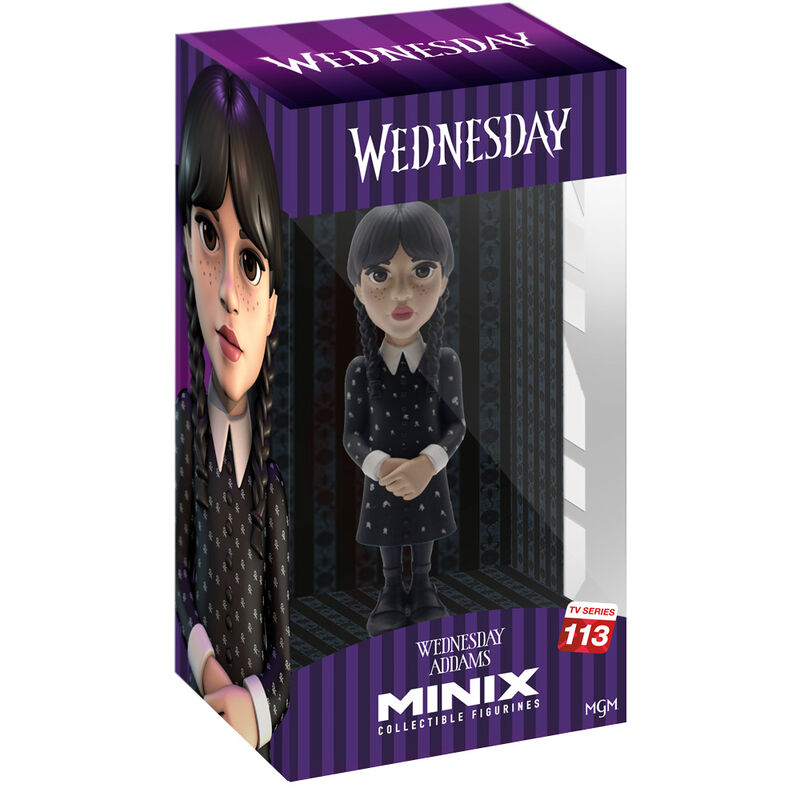 Imagen 1 de Figura Minix Miercoles Addams Wednesday 12Cm