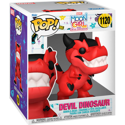 Imagen 1 de Figura Pop Marvel Moon Girld And Devil Dinosaur Devil Dinosaur