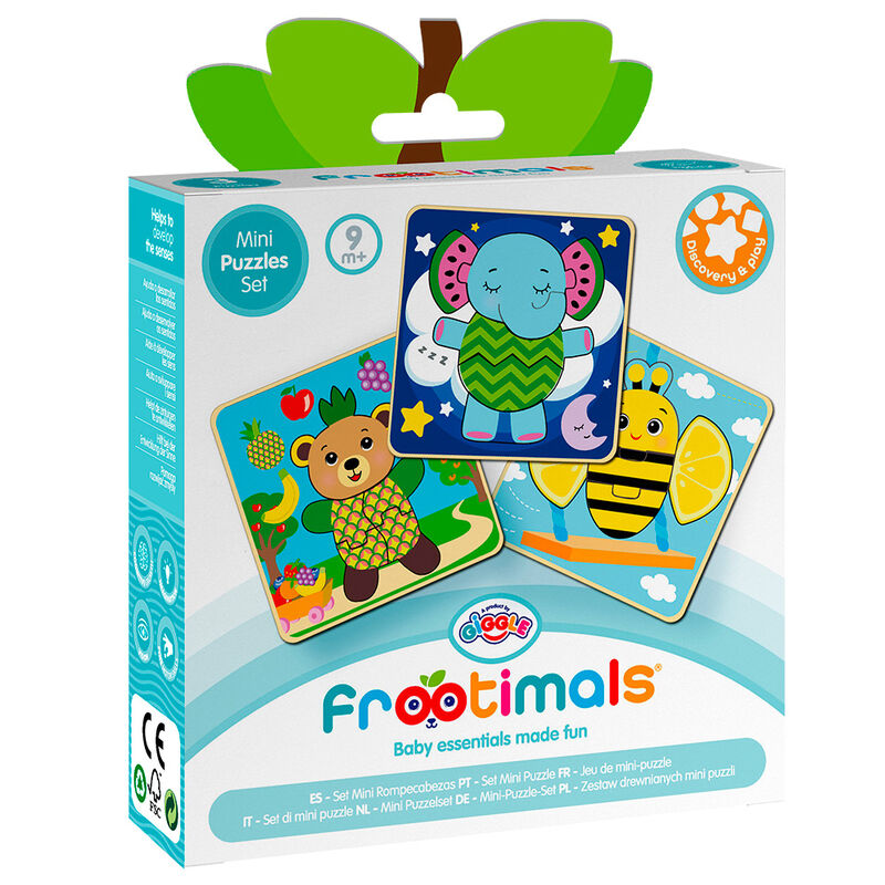 Imagen 1 de Set Mini Puzzles Frootimals