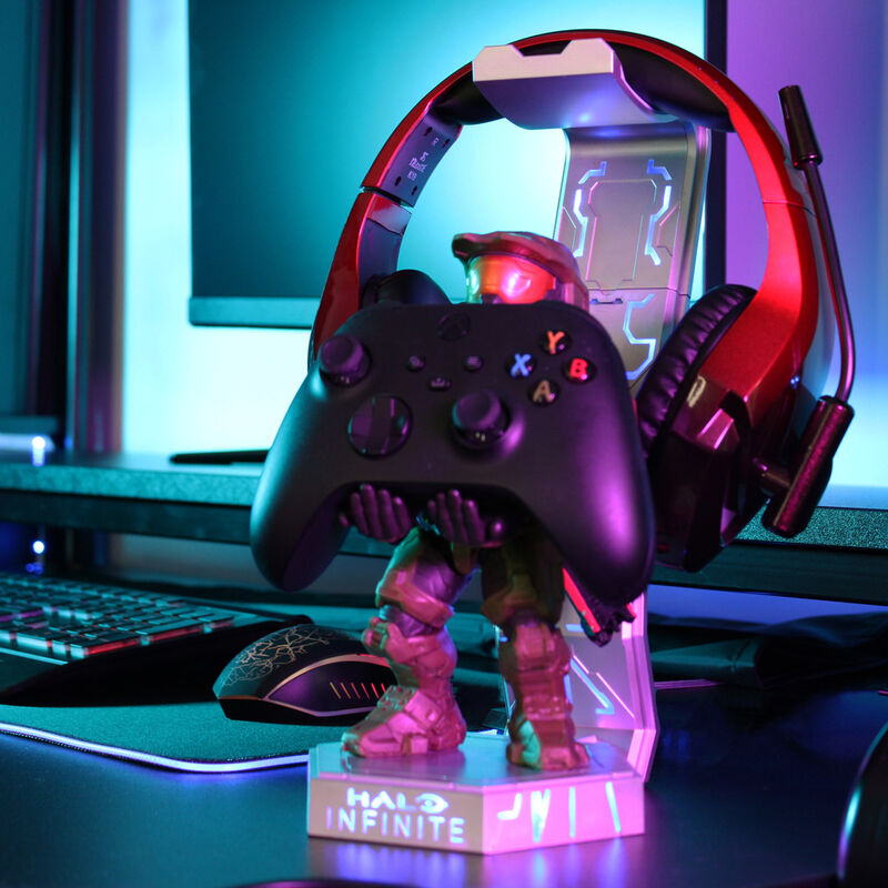 Imagen 1 - Cable Guy Deluxe Soporte Sujecion Figura Master Chief 20Cm