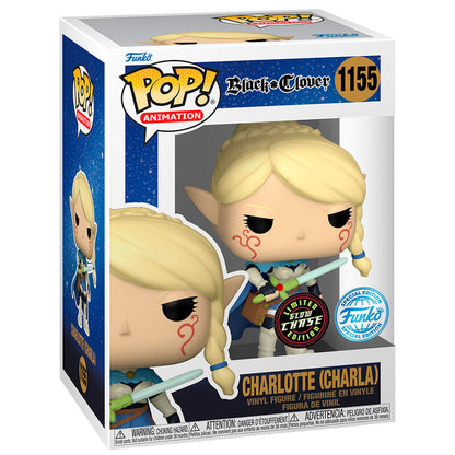Imagen de Figura Pop Black Clover Charlotte Chase Exclusive parte de nuestra colección en Espadas y más, sitio oficial.