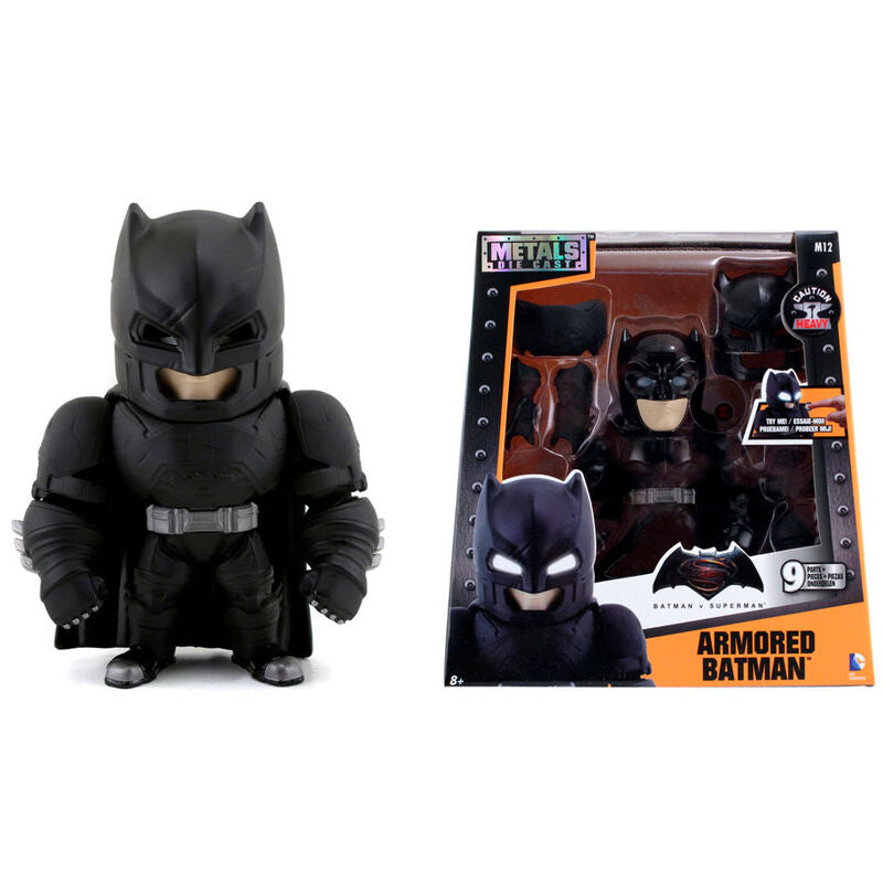 Imagen 1 de Figura Metal Die Cast Armored Batman 15Cm