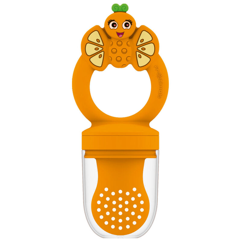 Imagen de Chupete Silicona Para Fruta Orangiefly Frootimals parte de nuestra colección en Espadas y más, sitio oficial.