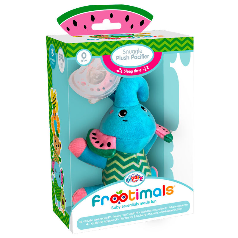 Imagen 2 de Chupete Con Peluche Melany Melephant Frootimals