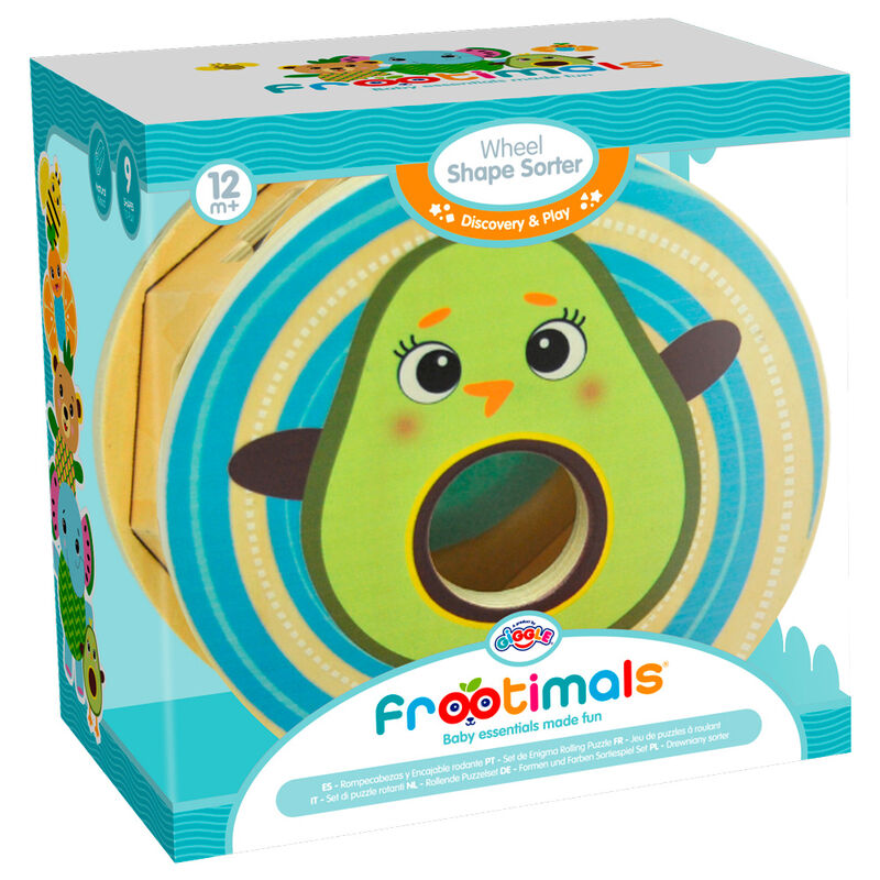 Imagen 1 de Encajable Formas Madera Miss Pio Chickicado Frootimals