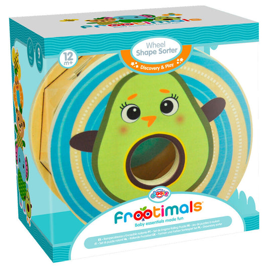 Imagen 1 de Encajable Formas Madera Miss Pio Chickicado Frootimals