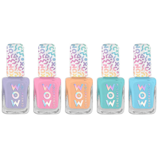 Imagen 2 - Blister Set 5 Botes Esmalte Uñas Wow Generation