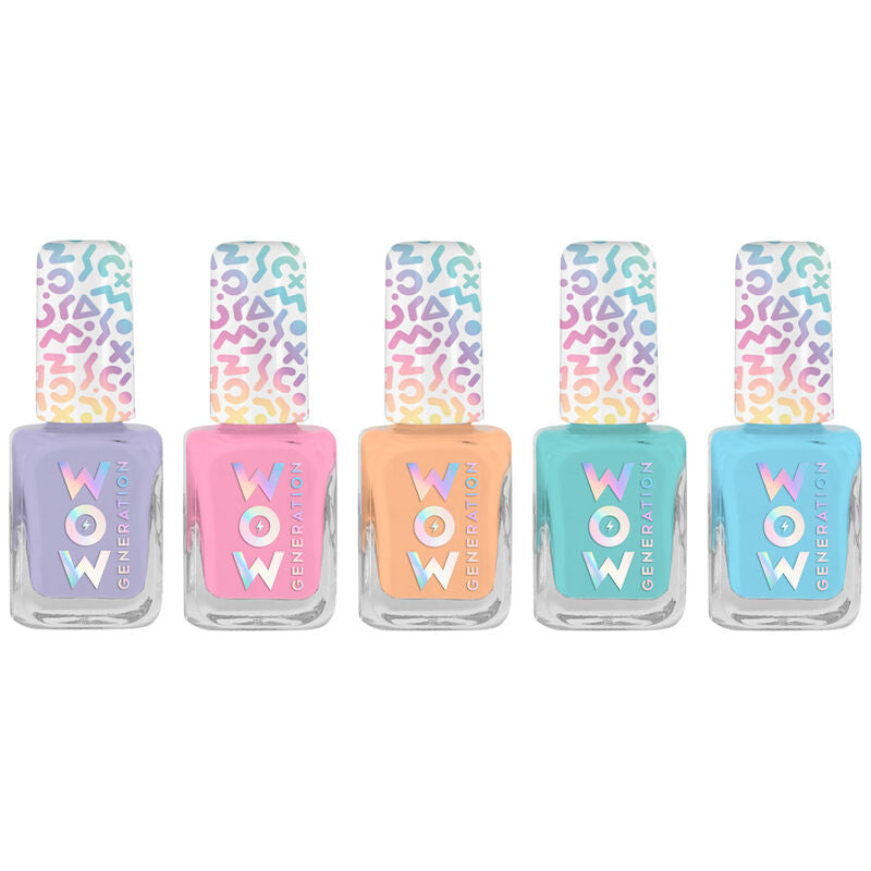 Imagen 2 - Blister Set 5 Botes Esmalte Uñas Wow Generation