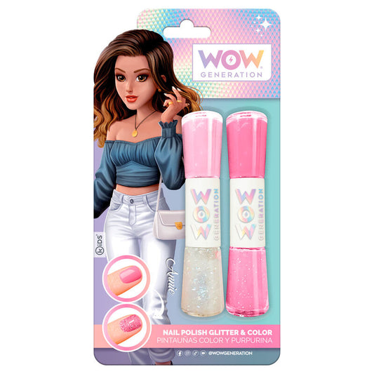 Imagen de Pintauñas Purpurina Wow Generation Surtido parte de nuestra colección en Espadas y más, sitio oficial.