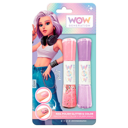 Imagen de Pintauñas Purpurina Wow Generation Surtido parte de nuestra colección en Espadas y más, sitio oficial.