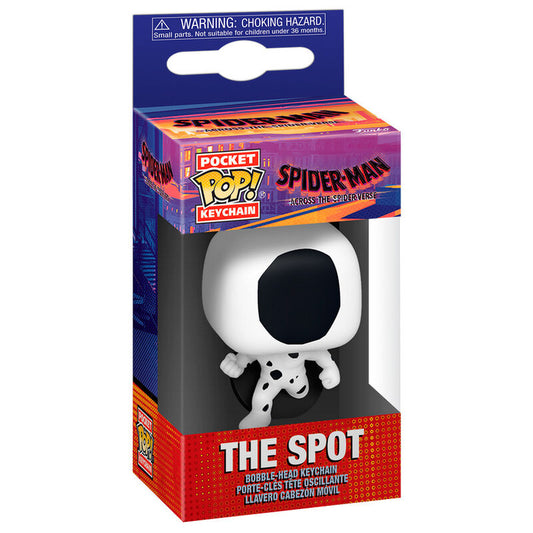 Imagen 1 de Llavero Pocket Pop Marvel Spiderman Across The Spiderverse The Spot