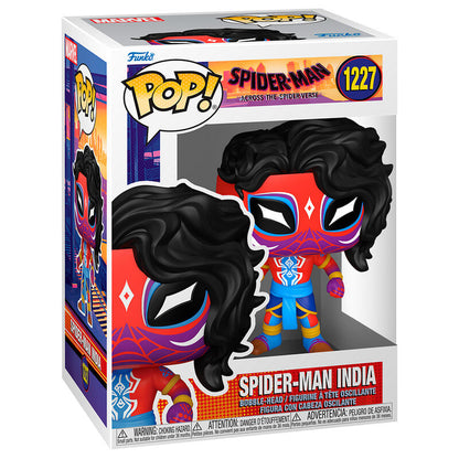 Imagen de Figura Pop Marvel Spiderman Across The Spiderverse Spider-Man India parte de nuestra colección en Espadas y más, sitio oficial.