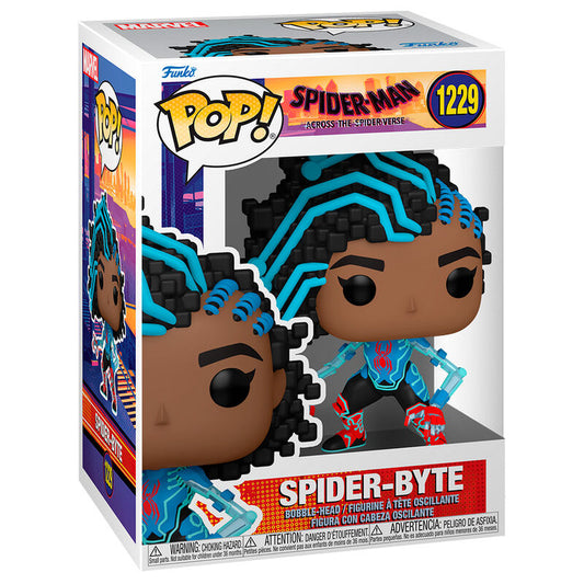 Imagen 1 de Figura Pop Marvel Spiderman Across The Spiderverse Spider-Byte