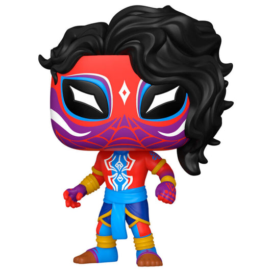 Imagen de Figura Pop Marvel Spiderman Across The Spiderverse Spider-Man India parte de nuestra colección en Espadas y más, sitio oficial.