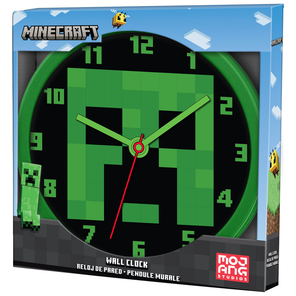 Imagen 1 de Reloj Pared Minecraft