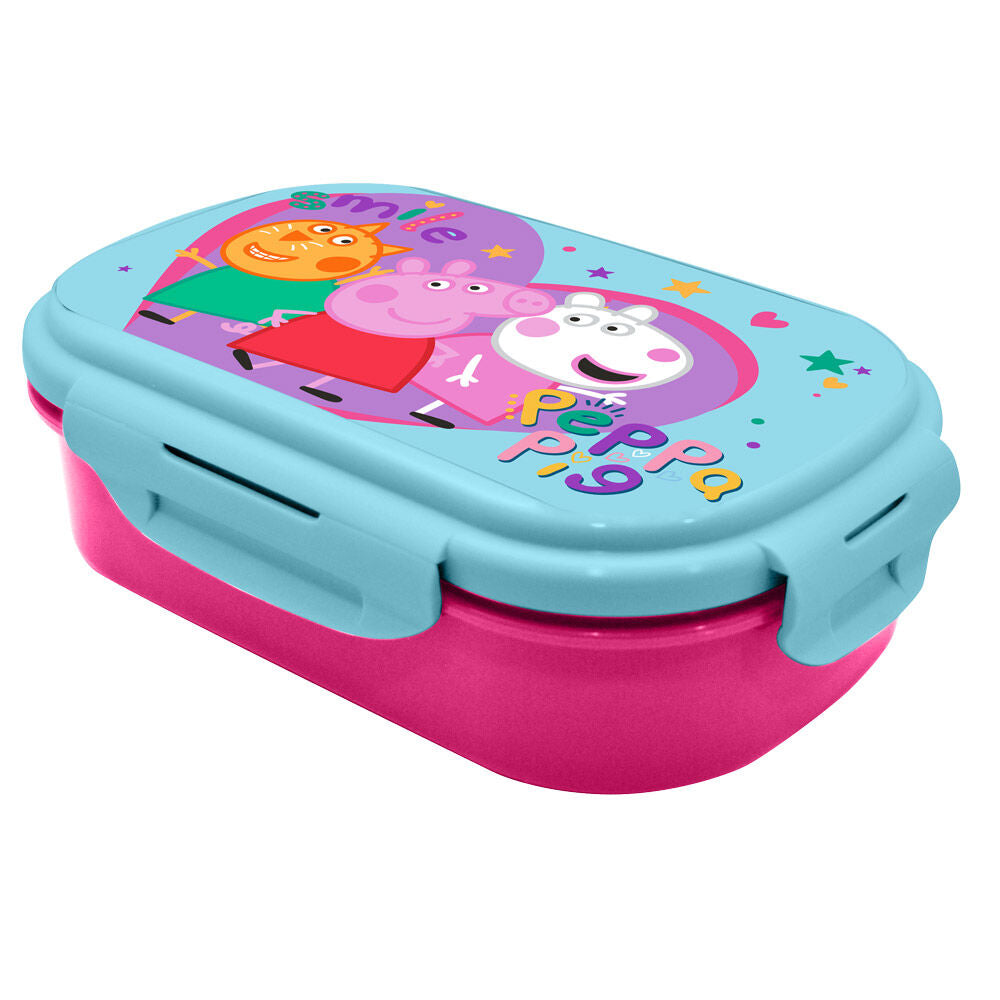 Imagen 1 de Sandwichera + Cubierto Peppa Pig