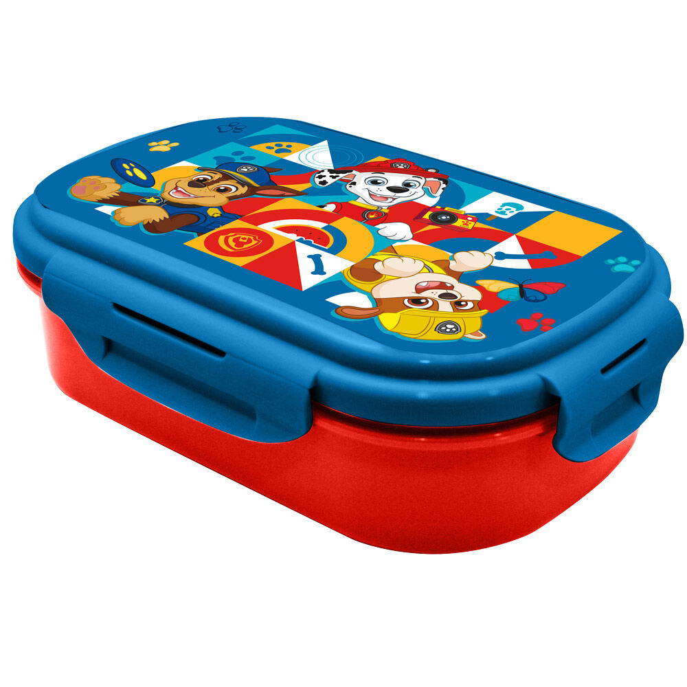 Imagen 1 de Sandwichera + Cubierto Patrulla Canina Paw Patrol