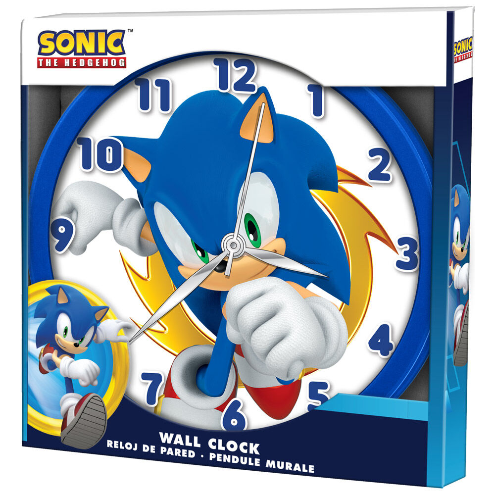 Imagen 1 - Reloj Pared Sonic The Hedgehog