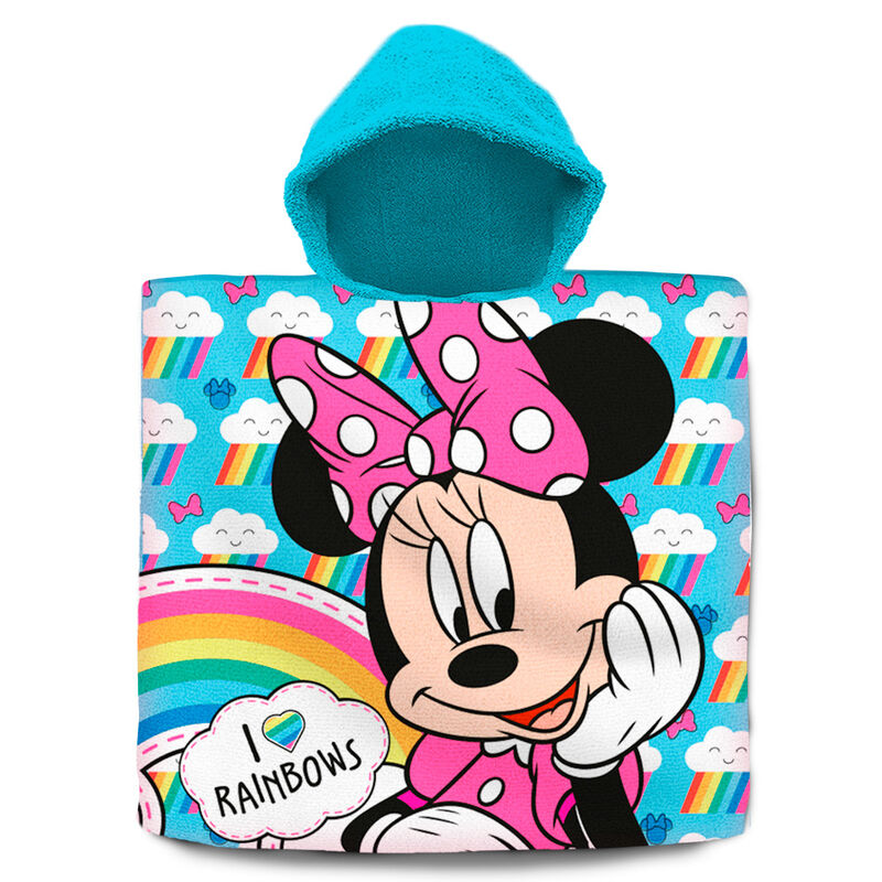 Imagen de Poncho Toalla Minnie Disney Algodon parte de nuestra colección en Espadas y más, sitio oficial.