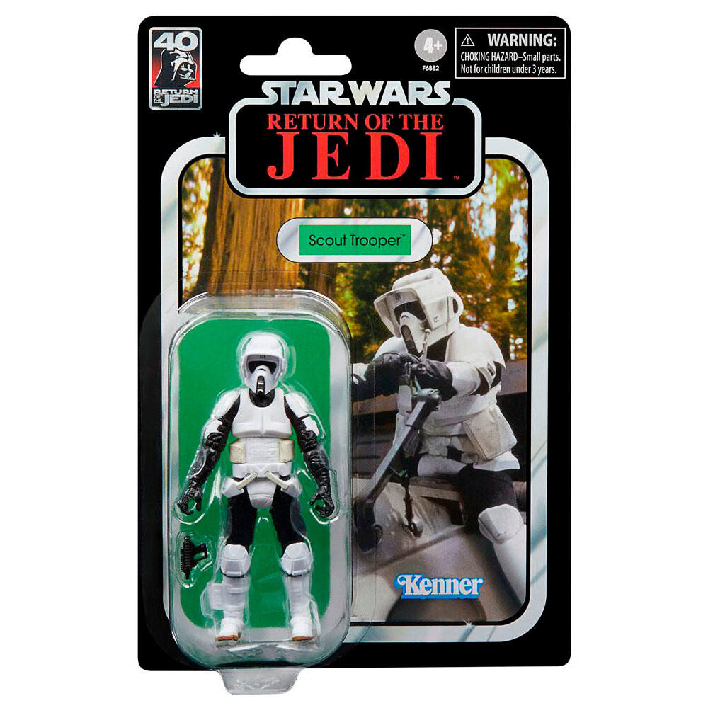 Imagen 6 de Figura Scout Trooper Return Of The Jedi Star Wars 9,5Cm