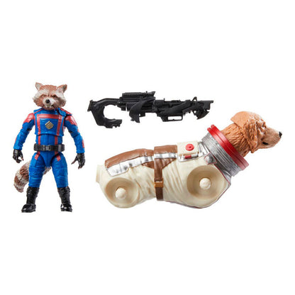 Imagen 3 de Figura Rocket Guardianes De La Galaxia Marvel 7,5Cm