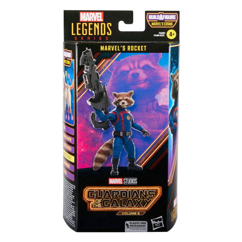 Imagen 6 de Figura Rocket Guardianes De La Galaxia Marvel 7,5Cm