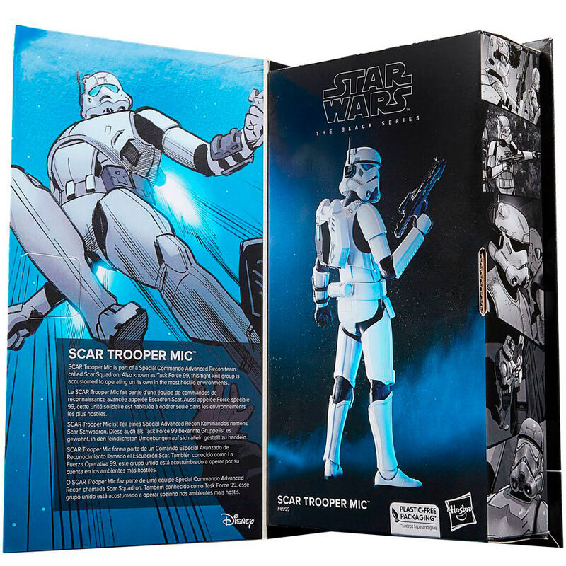 Imagen 6 de Figura Scar Trooper Mic Star Wars 15Cm