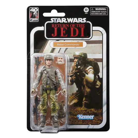 Imagen 1 de Figura Rebel Commando 40Th Anniversary Return Of The Jedi Star Wars 15Cm