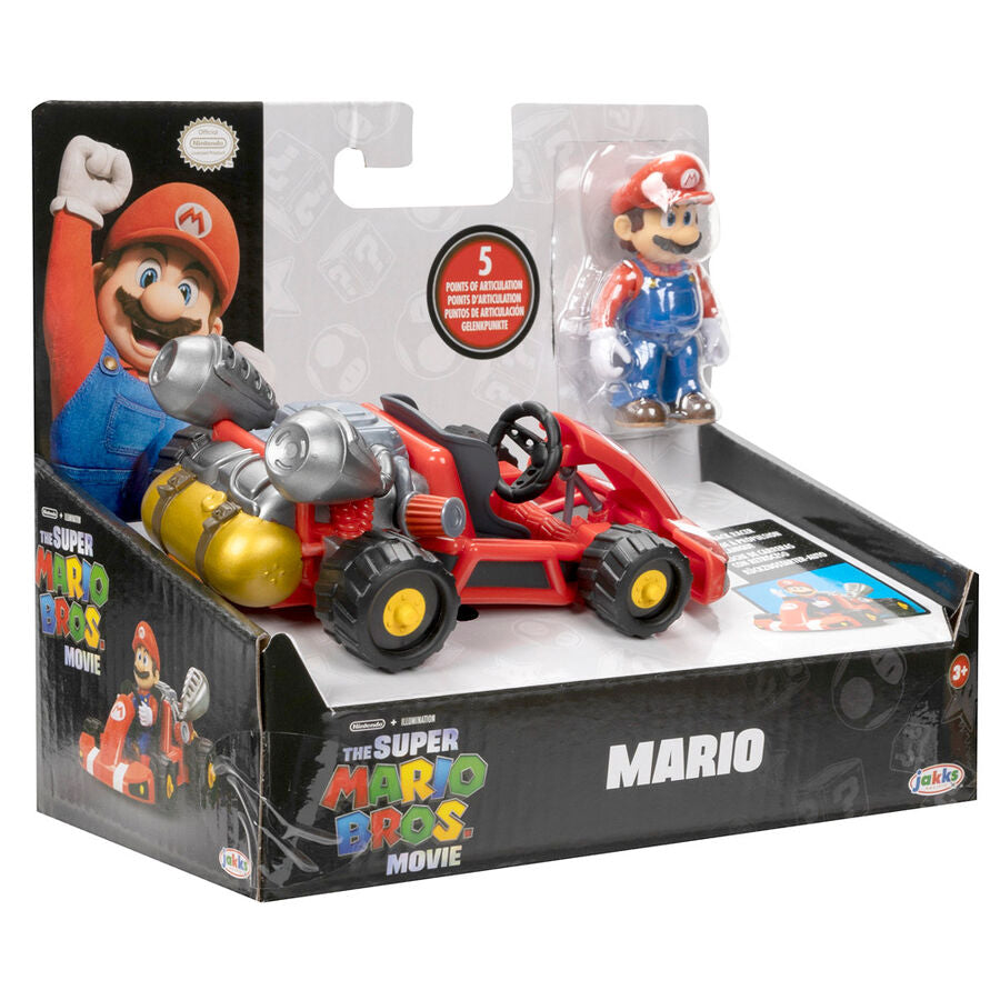 Imagen 7 de Figura Super Mario Kart La Pelicula Mario Kart 7Cm