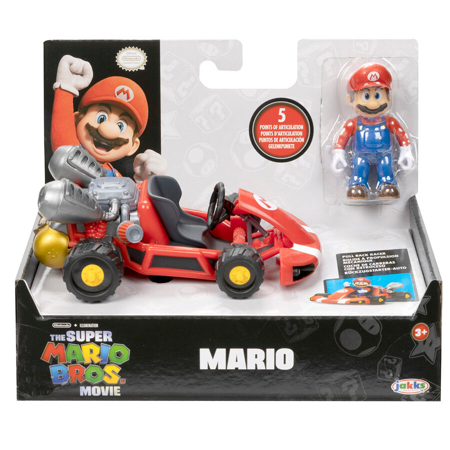 Imagen 1 de Figura Super Mario Kart La Pelicula Mario Kart 7Cm