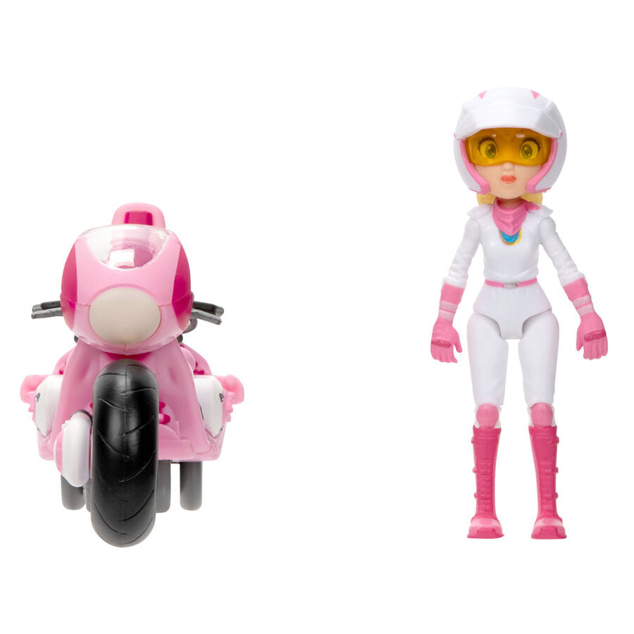 Imagen 3 de Figura Peach Kart La Pelicula Mario Kart 7Cm