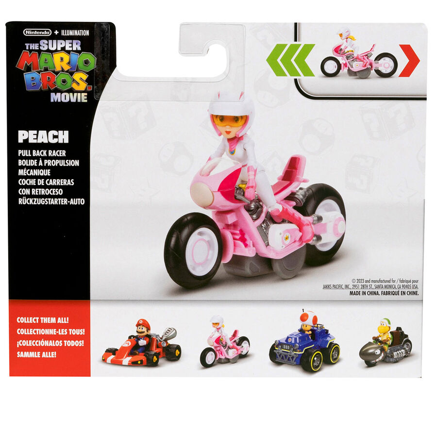 Imagen 8 de Figura Peach Kart La Pelicula Mario Kart 7Cm