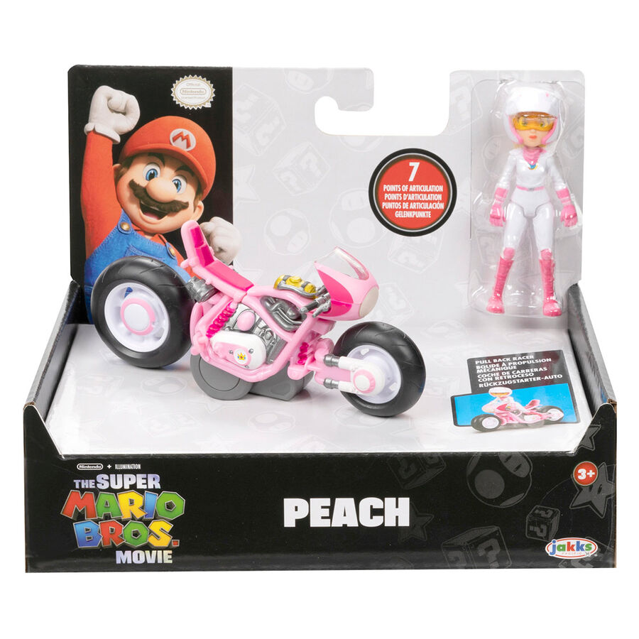 Imagen 1 de Figura Peach Kart La Pelicula Mario Kart 7Cm