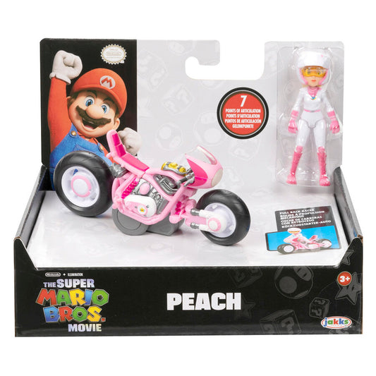 Imagen 1 de Figura Peach Kart La Pelicula Mario Kart 7Cm