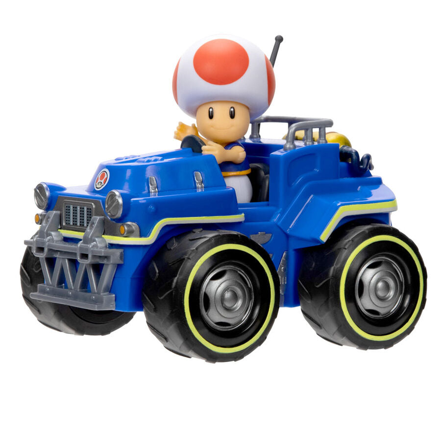 Imagen 2 de Figura Toad Kart La Pelicula Mario Kart 7Cm