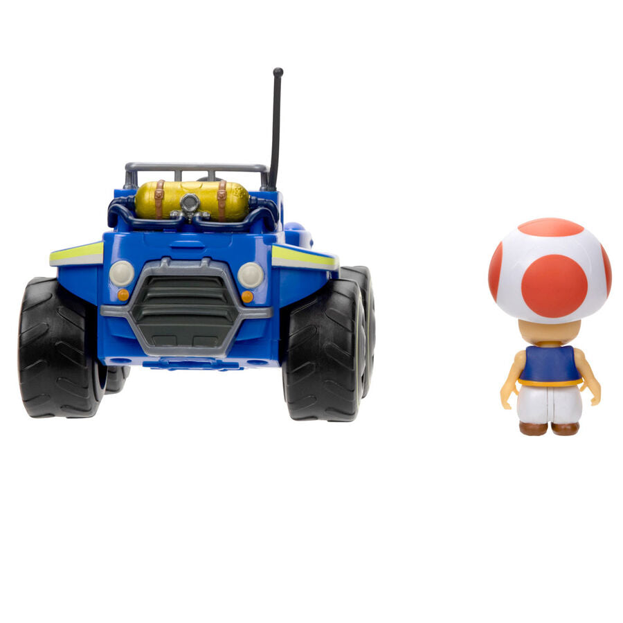 Imagen 3 de Figura Toad Kart La Pelicula Mario Kart 7Cm