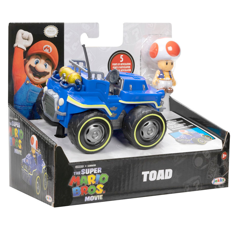 Imagen 8 de Figura Toad Kart La Pelicula Mario Kart 7Cm